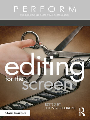 cover image of Editing for the Screen